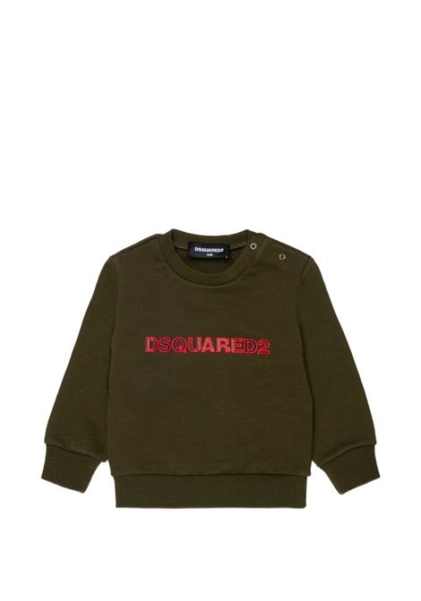 Felpa con logo DSQUARED2 JUNIOR | DQ3510 D0AJ2DQ558